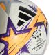 3. Piłka nożna adidas UCL Womens Pro 26/27 League Stage biało-pomarańczowo-fioletowa KE5141