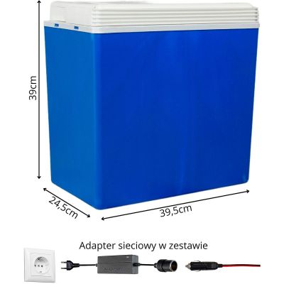 4. LODÓWKA TURYSTYCZNA ELEKTRYCZNA 24L 12/230V REDCLIFFS