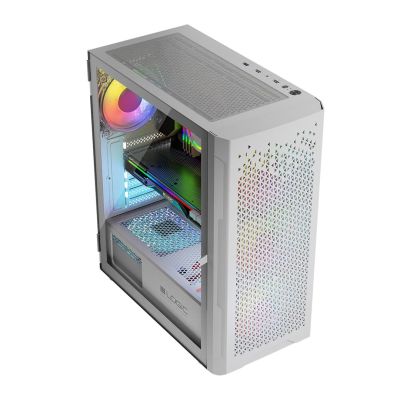 32. LOGIC OBUDOWA ARAMIS ARGB MIDI USB 3.0 WHITE