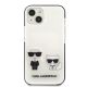 3. Etui Karl Lagerfeld Karl&Choupette na iPhone 13 mini - białe