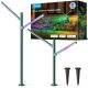 Ogrodowe oświetlenie LED Govee H7086 RGBICWW, RGBWW, 1100 Lm, 2.4GHz Wi-Fi + Bluetooth, IP66