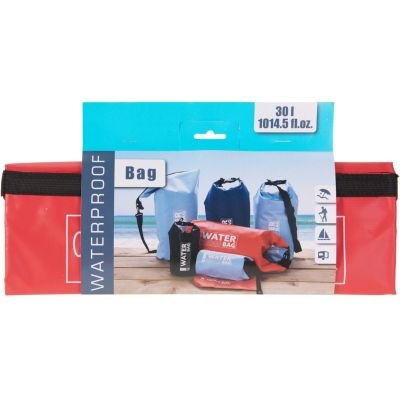 12. TORBA PLECAK WOREK WODOSZCZELNY 30L CZERWONY