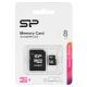 3. Karta pamięci Silicon Power microSDHC 8GB Class 10 + ADAPTER microSD-SD (SP008GBSTH010V10SP)