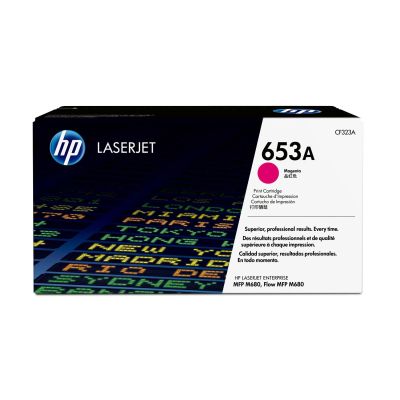 17. HP 653A oryginalny purpurowy toner LaserJet