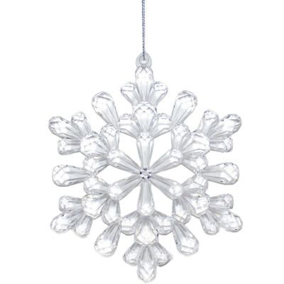 7. DEKORACJA WISZĄCA PŁATEK ŚNIEGU 12x12 CM WZÓR 3