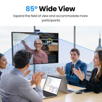 8. Kamera internetowa Ugreen CM678 USB HD - szara