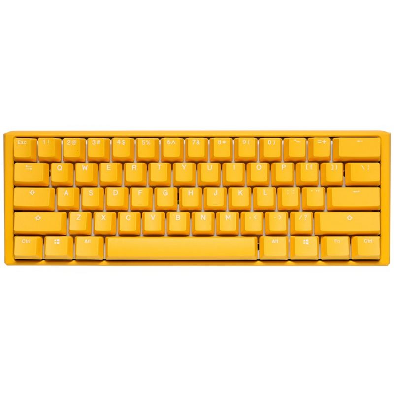 11. Ducky One 3 Mini Yellow klawiatura Gaming USB QWERTY US English Żółty