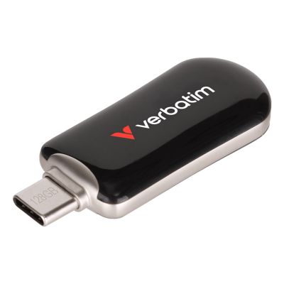 3. Verbatim 30225 pamięć USB 128 GB USB Type-C 3.2 Gen 1 (3.1 Gen 1) Czarny