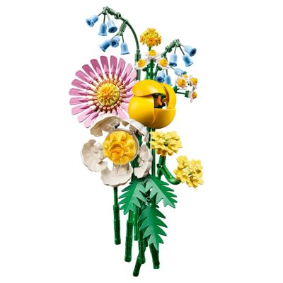 3. LEGO ICONS 10347 Botanicals - Mały bukiet żółtych kwiatów