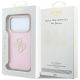 8. Etui Guess Smooth & Big Strass Logo na iPhone 18 Pro / 17 Pro - różowe