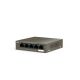 4. Switch PoE Tenda TEG1105P-4-63W (5x 10/100/1000Mbps)