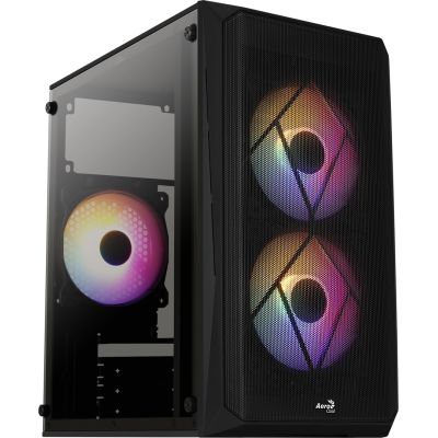 2. OBUDOWA AEROCOOL GS CS-107-A-BK-v2 FRGB