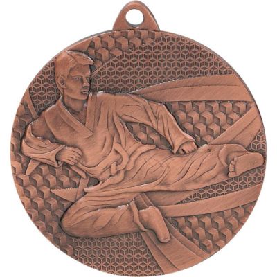 9. Medal brązowy- karate - medal stalowy