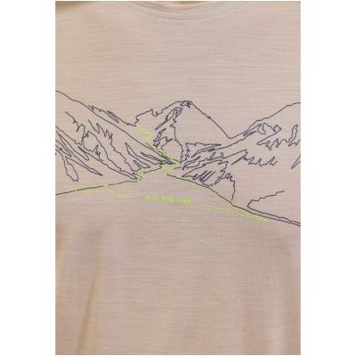2. Koszulka z krótkim rękawem męska ODLO Ascent PW 130 Run. Bike. Hike. T-Shirt Crew Neck s/s szara
