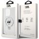 8. Etui Karl Lagerfeld Ring Stand Choupette Head MagSafe do iPhone 15 Pro - białe