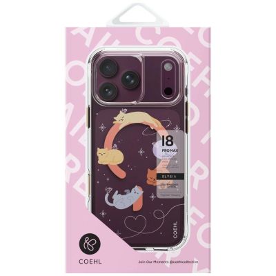 5. Etui UNIQ Coehl Elysie Magnetic Charging  na iPhone 18 Pro Max / 17 Pro Max - wielokolorowe
