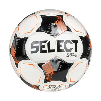 2. Piłka nożna Select Futsal Master grain v26 FIFA Basic biało-czarno-pomarańczowa 1014386/310020
