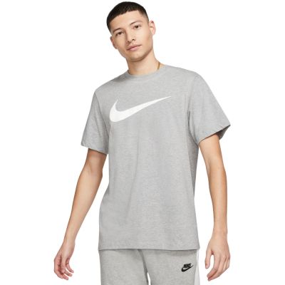 Koszulka męska Nike Sportswear Swoosh Tee Icon szara DC5094 063
