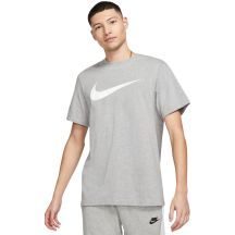 Koszulka męska Nike Sportswear Swoosh Tee Icon szara DC5094 063