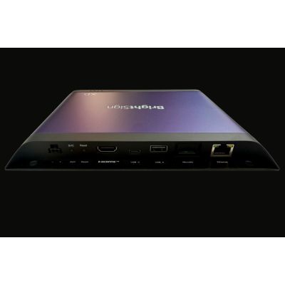 3. BrightSign Media Player UHD Dekodierung, PoE+, Audio&Storage