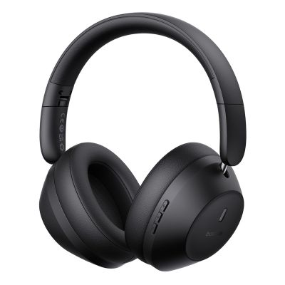 Słuchawki bezprzewodowe Baseus Bass 30 Max nauszne Bluetooth 5.3 - czarne
