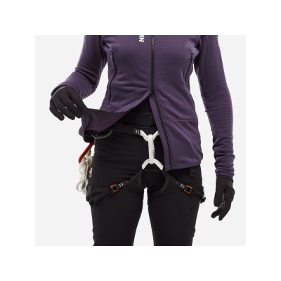 4. Bluza damska MILLET Fusion Grid Hoodie W fioletowa