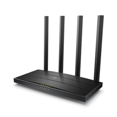 6. TP-Link Archer C6 router bezprzewodowy Fast Ethernet Dual-band (2.4 GHz/5 GHz) Biały