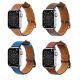 6. Pasek skórzany Strap Leather do Apple Watch 38 / 40 / 41 mm opaska bransoleta - czerwony