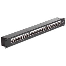 Patch Panel Delock 43295 - Cat6 - Montaż w szafie - 1U - 44 mm - 44 mm