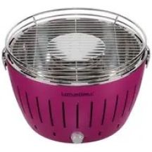 LotusGrill G34 U PU grill Czajnik Węgiel drzewny (paliwo) Fioletowy