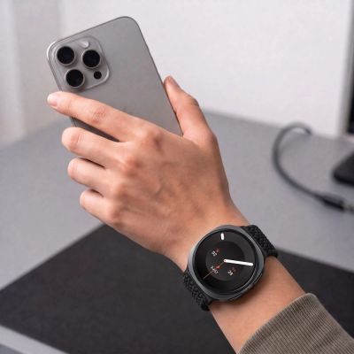 6. Pasek Tech-Protect NylonMag na Samsung Galaxy Watch 40 / 44 / 46 mm - czarny