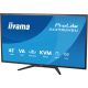 13. iiyama ProLite X4373UHSU-B2 monitor komputerowy 108 cm (42.5") 3840 x 2160 px 4K Ultra HD LED Czarny