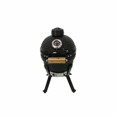 5. Kamado Bono Picnic Ceramic Grill 13” Kamado barbecue/grill Wózek Węgiel drzewny (paliwo) Czarny