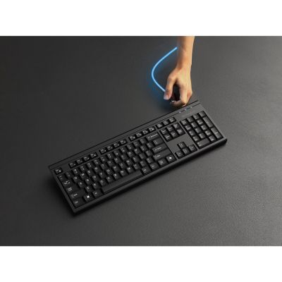 5. Kensington KM270 EQ klawiatura RF Wireless + Bluetooth Czarny