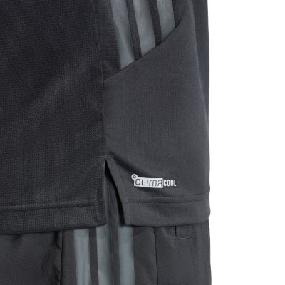 5. Koszulka męska adidas Tech Essentials Workout 3-Stripes czarna KQ7485