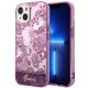 Etui Guess Porcelain Collection na iPhone 14 Plus - fuksjowe