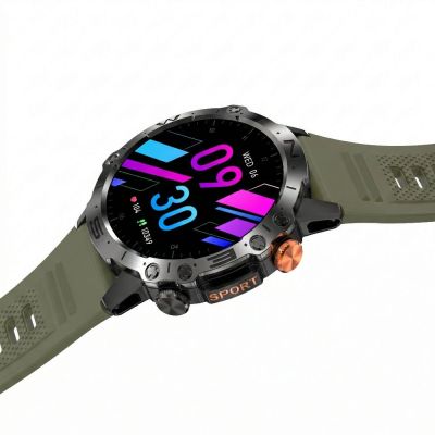 12. Smartwatch Gravity Czarny 2 Paski GT20-7