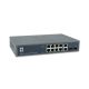 Przełącznik LevelOne GB PoE+ 12-portowy 19" 150W 1Gbps
