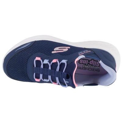3. Skechers Slip-Ins: Bounder - Simple Cut 303585L-NVY Granatowe 28