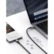 6. Kabel Ugreen US316 USB-C / USB-C 480Mb/s 5A 0.5m - szary