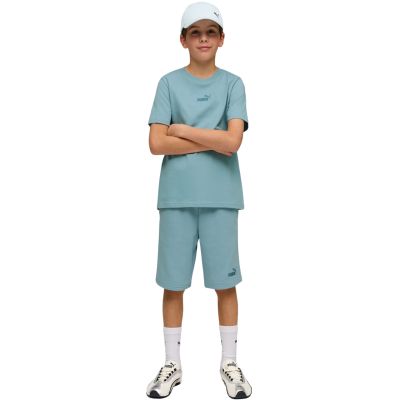 5. Spodenki dla dzieci Puma ESS Small No.1 Logo niebieskie 692974 47