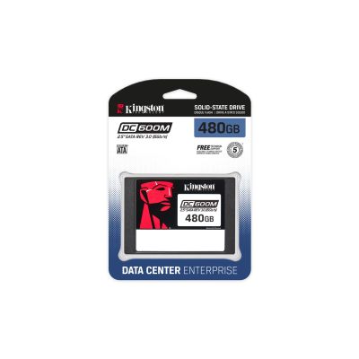 2. Dysk SSD Kingston DC600M 480GB SATA 2.5" SEDC600M/480G (DWPD 1)