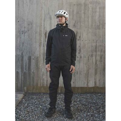 7. Kurtka rowerowa POC Motion Rain Jacket - uranium black