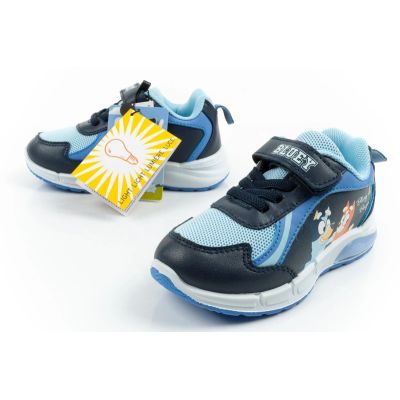 8. Leomil buty sportowe dziecięce sneakersy Bluey lekkie na rzep LED