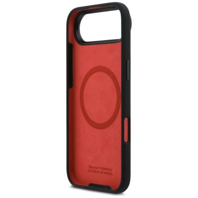 7. Etui BMW M Silicon Horizontal Line MagSafe na iPhone Air - czarne