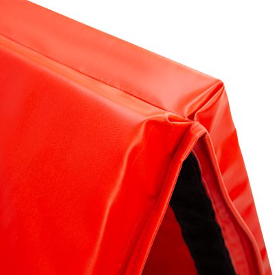 11. Materac gimnastyczny składany czerwony 2400x1200x50mm HMS MGS01