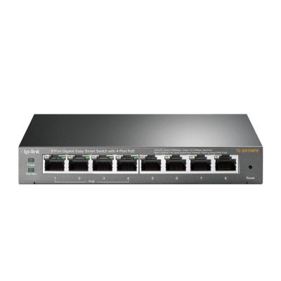 5. Switch TP-LINK TL-SG108PE (8x 10/100/1000Mbps)