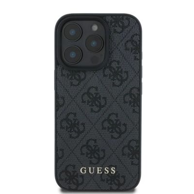 3. Etui Guess 4G Classic na iPhone 16 Pro Max - czarne