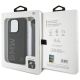 7. Etui BMW Signature Leather Wordmark Cord na iPhone 15 Pro - czarne