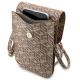 4. Torebka Guess GCube Stripe - brązowa